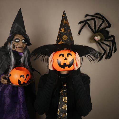 کلاه مودار مشکی halloween