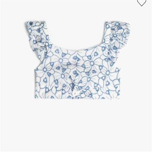کراپ گلی برجسته  ابی  کد 22033665